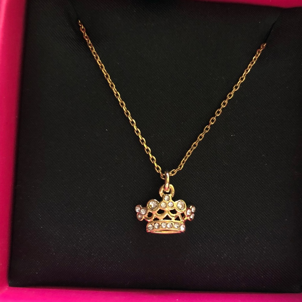 Juicy Couture Tiara/Crown Necklace